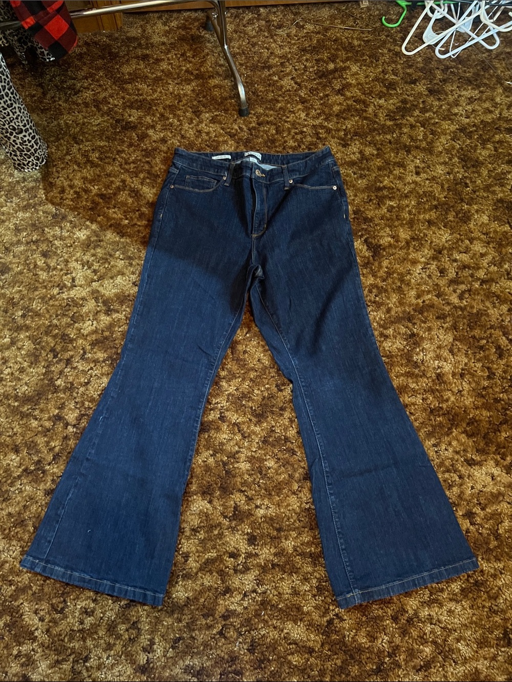 Ava & Viv Dark Blue Flare Jeans